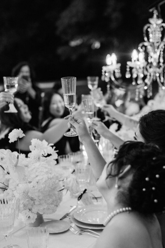 Dinner at Chateau de Champlatreux