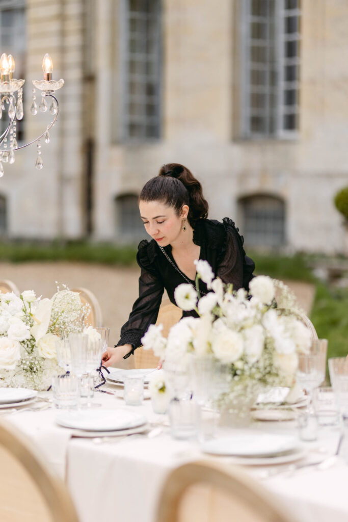 Wedding day coordinator in France